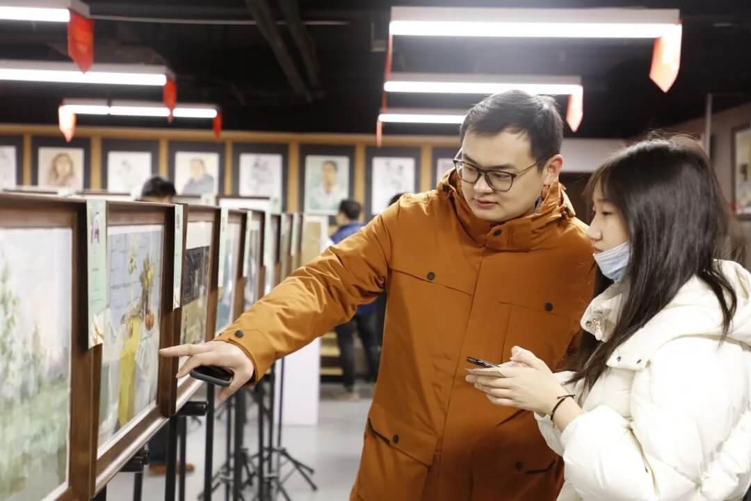 新年第一展，你打卡了嗎？江蘇畫室老師帶你來打卡！22