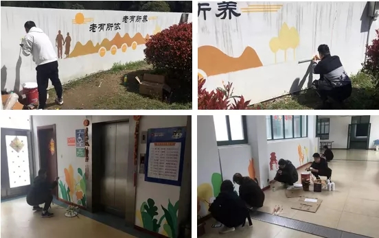 南京藝之行畫室&江寧區(qū)湯山街道開展“情系雷鋒月，愛繪敬老院”學(xué)雷鋒活動(dòng)！圖二